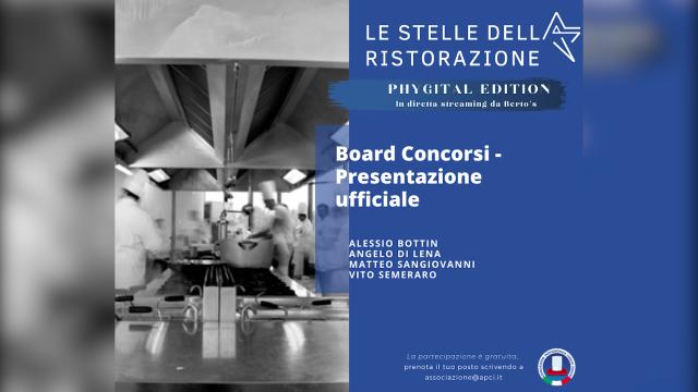 Board Concorsi - Presentazione ufficiale - Sonia Re, Alessio Bottin, Angelo Di Lena, Matteo Sangiovanni, Vito Semeraro
