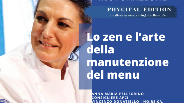 Lo zen e l’arte della manutenzione del menu - Anna Maria Pellegrino & Vincenzo Donatiello