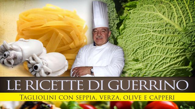Ep. 6 Tagliolini con seppia verza olive e capperi
